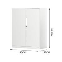 臻远 ZY5062281 钢制窄边铁门文件柜 90*40*92.5cm（单位：台）白色