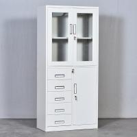 臻远 ZY5062233 钢制文件柜 偏五斗器械柜 85*39*185cm（单位：台）灰白色