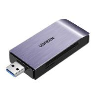 绿联（UGREEN）  CM180  USB3.0四合一读卡器  SD/TF/CF/MS   (单位：个 )黑色