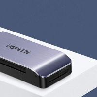 绿联（UGREEN）  CM180  USB3.0四合一读卡器  SD/TF/CF/MS   (单位：个 )黑色