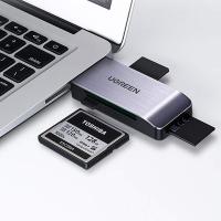 绿联（UGREEN）  CM180  USB3.0四合一读卡器  SD/TF/CF/MS   (单位：个 )黑色