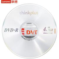 联想（Lenovo） 光盘 4.7GB DVD+R  12CM 10片/桶 (单位:桶) 新老包装随机发货 白色