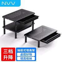 NVV NP-14S 电脑支架 显示器增高架 笔记本支架 底座置物架 370*234*11mm（单位：个）