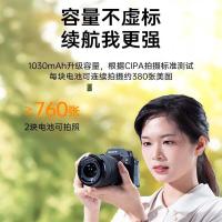 绿巨能（llano）Type-C直充相机电池 1030mAh（单位：个）新老包装随机发货 适用索尼NP-FW50相机电池ZV-E10 A6000 A6100 A6300 A6400 A6500 A7M2 ZVE10微单
