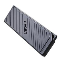 忆捷（EAGET）HM16 移动固态硬盘 1TB Type-C USB3.2 113.2*36*11mm 全金属款 （单位：个）灰色