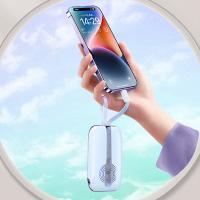 沃品（WOPOW） LQ06 22.5W自带双线超级快充移动电源 10000mAh 蓝色 (单位:个)