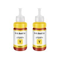 腾立达 L301（T672） 墨水 80ml（单位：支）（适用机型：L101/L111/L130/L201/L211 L220/L301/L303）黄色