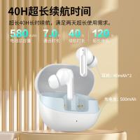 纽曼（Newmine） TWS-Q7 真无线蓝牙耳机 ANC主动降噪耳机 5V-500mA (单位:个)米白色