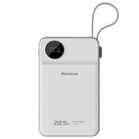 纽曼（Newmine）AL25精简版自带线移动电源10000mAh(单位：个)白色
