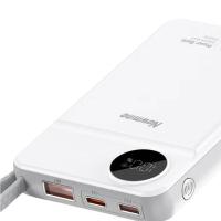 纽曼（Newmine）AL25精简版自带线移动电源10000mAh(单位：个)白色