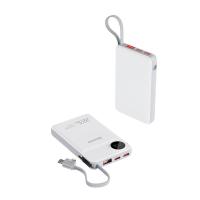 纽曼（Newmine）AL25精简版自带线移动电源10000mAh(单位：个)白色
