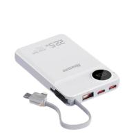 纽曼（Newmine）AL25精简版自带线移动电源10000mAh(单位：个)白色