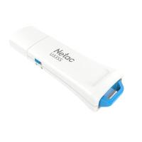 朗科（Netac）U335S U盘USB3.0 带写保护开关 防病毒优盘 128GB（单位：个）蓝白色