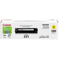 佳能（Canon） CRG-331 Y 硒鼓 1500页 带芯片 （单位:支） 适用LBP7110Cw/MF8280Cw 黄色