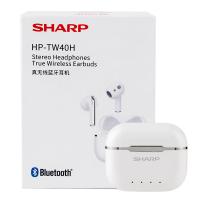 夏普（SHARP） 真无线半入耳蓝牙耳机 HP-TW40H 54*45*21mm (单位:副) 白色