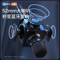 纽曼(Newmine)MC66 蓝牙K歌麦克风275*82.5*80mm5W*2喇叭（单位：台）黑色蓝色