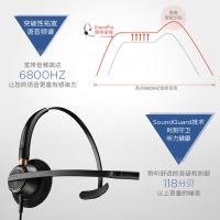 博诣（POLY） HW510 耳机 3.5双插线接头 （单位:副）