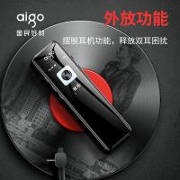 爱国者（aigo） R6911pro 专业录音器录音笔 16GB 显示屏0.96英寸 80*160TFT显示屏 炫黑 语音转文字会议记录神器 (单位:个)