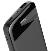 忆捷（EAGET）EQ20移动电源充电宝20W 10000毫安3接口135.1x70.2x16.1mm（单位：个）黑色