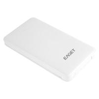 忆捷（EAGET）DA104移动电源充电宝10000毫安129.5×69×16mm（单位：个）白色