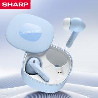 夏普（SHARP） 真无线蓝牙耳机 主动降噪 HP-TW60H 55.8*55.8*26.8mm (单位:副) 晴海蓝