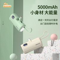 纽曼（Newmine） AT01数显版 胶囊充电宝 5000毫安(单位：个) TypeC接头+苹果线 白色
