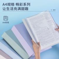 得力（deli） 72675 资料册 80页（单位：个）混色