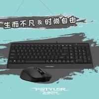 双飞燕（A4TECH） F1512 有线键鼠套装 飞时代 高雅黑（单位：套）