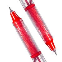 齐心（COMIX） RP625 直液式走珠笔 0.5mm 12支/盒 （单位：盒） 红色 新老包装随机发货