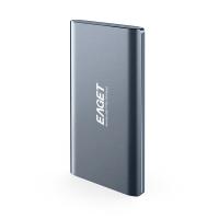忆捷（EAGET）M60 高速移动固态硬盘 2TB type-c 3.2gen2高速读写2000MB/s 88*46*7.6mm（单位：个）蓝色