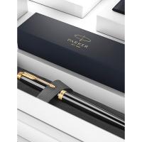 派克 IM系列纯黑丽雅金夹 宝珠笔 0.7mm（单位：支）黑色