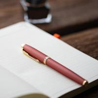 派克 IM系列 签字笔 0.7mm（单位：支）烈焰红金夹