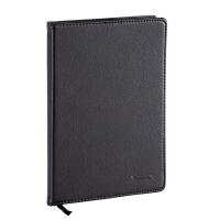 齐心（COMIX） C5811 皮面本 18K 82张 （单位：本） 黑色