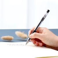 齐心（COMIX） GP6600 经典办公用笔 子弹头0.5mm  12支/盒 （单位：盒）新老包装随机发货 红色