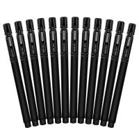 得力（deli） S65 中性笔子弹头 0.5mm 12支/盒(单位：盒) 黑色