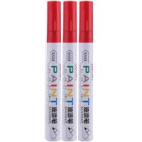 得力（deli）S558油漆笔1/12/144/864(单位：支)红色