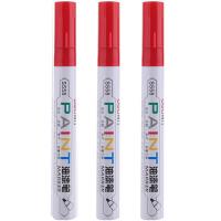 得力（deli）S558油漆笔1/12/144/864(单位：支)红色