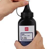 得力（deli） DBH-F388A 碳粉瓶 70g 黑色 适用机型：HP P1007/P1008/P1106/P1108/M1136/M1213NF/M1216NFH (单位:只)