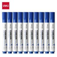得力（deli）S502思达可加墨白板笔2.0mm 蓝色(单位：支)蓝色