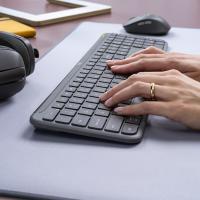 罗技（Logitech） MK950 商用版 无线键鼠套装 键盘433.85*134.8*23.1mm 鼠标108.2*61*38.8mm（单位：套）黑色