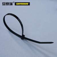 安赛瑞 10154 捆扎带 7.6*400mm 100根装（单位：包）黑色