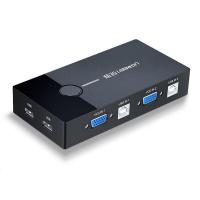 绿联（UGREEN） 30357 VGA KVM切换器 带2口USB  (单位：个）