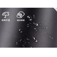 得力（deli）83007耐磨树脂鼠标垫300*220*3mm（单位：个）黑色