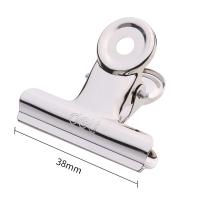 得力（deli） 9524 圆形铁票夹 38mm 6只/袋(单位：袋)