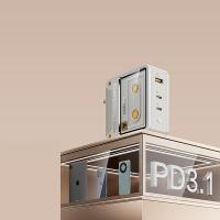 品胜（PISEN） TS-C161 氮化镓充电器套装 140W 2C1A  (单位：套） 象牙白
