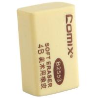 齐心（COMIX） B2553 4B橡皮擦 25*42mm 30个/盒(单位：盒) 黄色