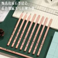 得力（deli）S909 2B书写铅笔 12支/盒 (单位：盒)   原木色