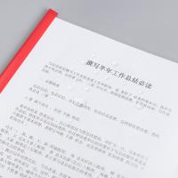 得力（deli） 5537 抽杆夹 310*215mm（单位：包）混色