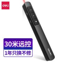 得力（deli） 2808 激光翻页笔 30米远控 黑色（单位：支）