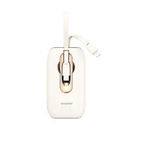 沃品（WOPOW） LQ06 22.5W自带双线超级快充移动电源 10000mAh 米黄色 (单位:个)